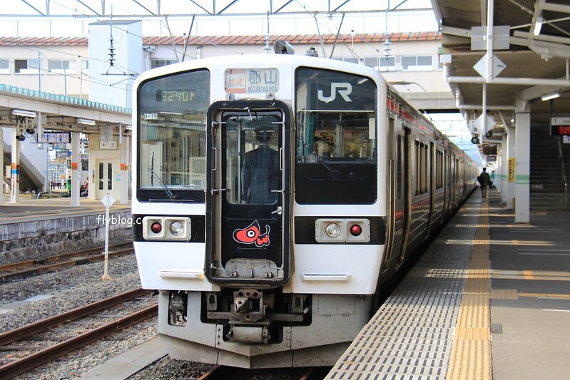 日本福島｜福島號 Fruitea甜點列車．鐵道迷必追奔馳的咖啡館，JR磐越西線的會津若松-郡山限定 @飛天璇的口袋