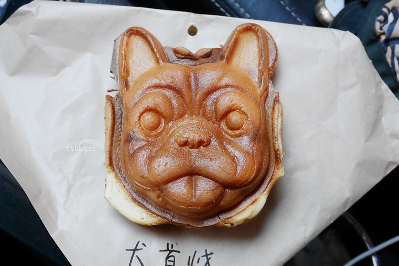 犬首燒┃台中北區：台南超人氣法鬥造型雞蛋糕，一中街下午茶散步甜點推薦 @飛天璇的口袋