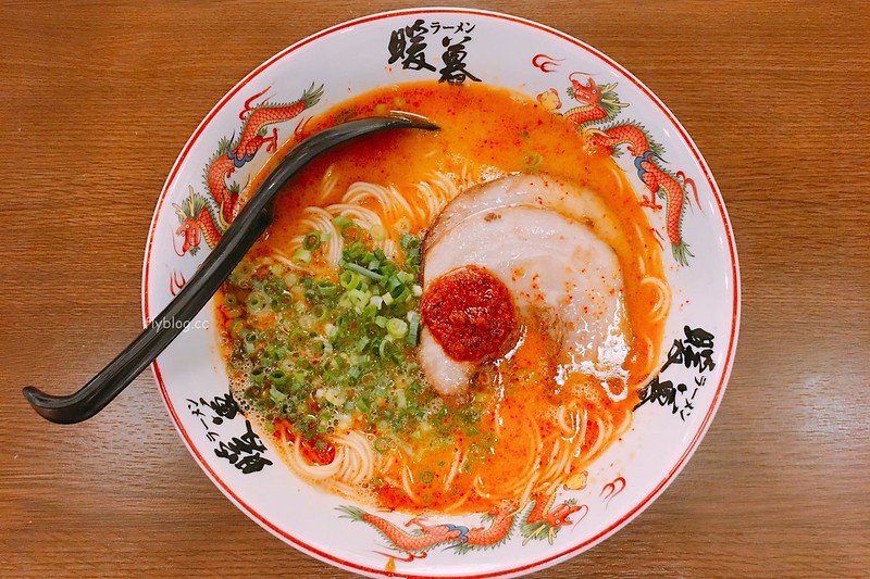 日本沖繩｜暖暮拉麵@那霸牧志店．九州限定拉麵冠軍，那霸國際通超人氣美食 @飛天璇的口袋