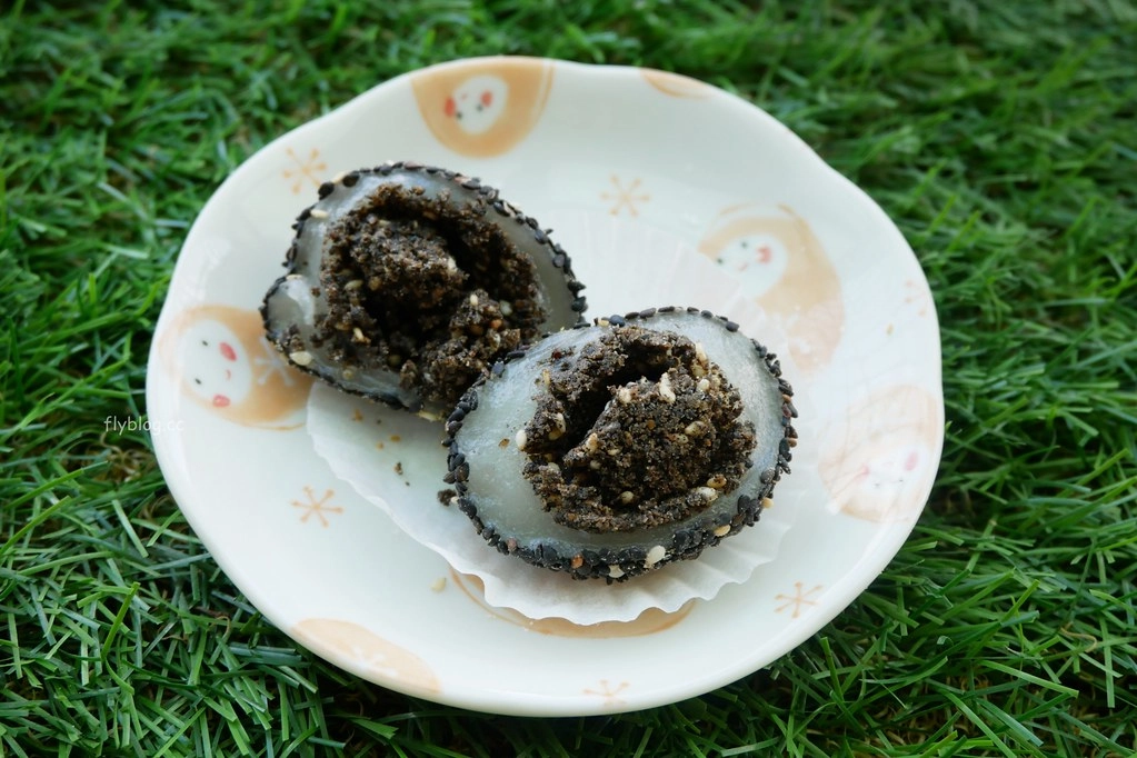 南投草屯｜久味大姐手工麻糬中山店．現點現做不含防腐劑，南投草屯伴手禮推薦 @飛天璇的口袋