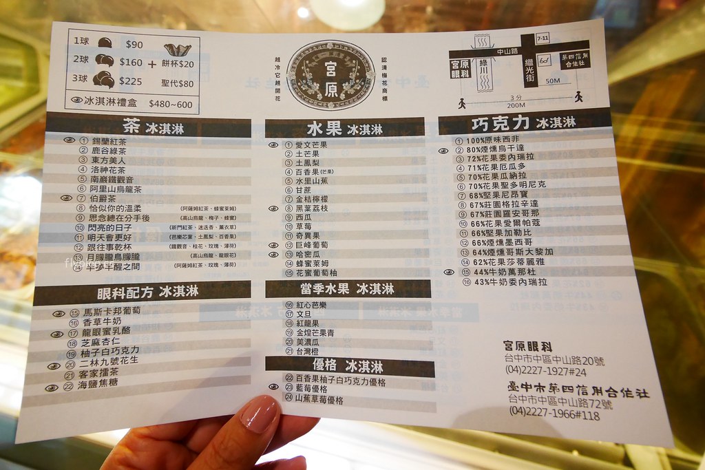 台中中區｜宮原眼科，觀光客台中必朝聖，充滿歷史風味的歷史建築，眼科也賣冰淇淋 @飛天璇的口袋