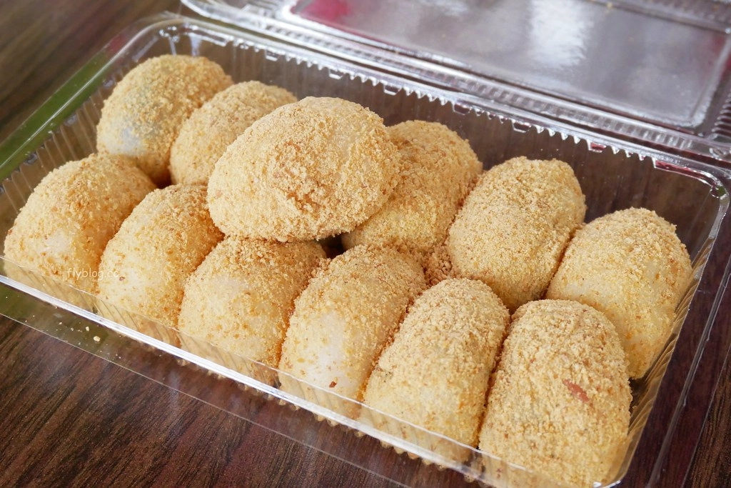 台中南屯｜南屯郵局麻糬．一個禮拜只賣三天，現點現做香Q好吃 @飛天璇的口袋