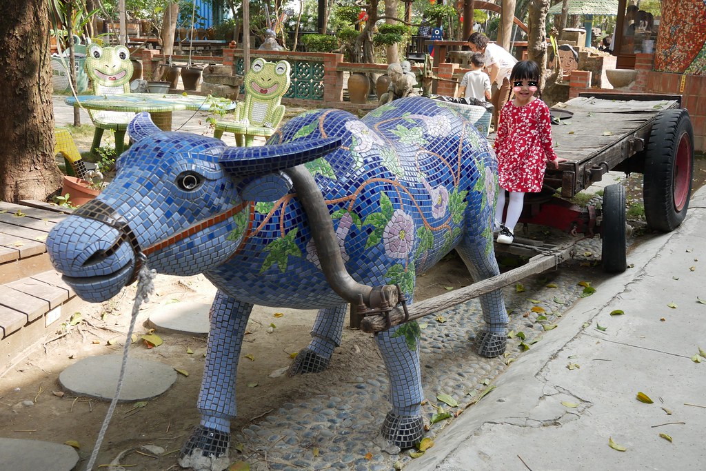板陶窯交趾剪黏工藝園區：超療癒又童趣的親子旅遊景點~貓咪車站、沙坑、溜滑梯、手作DIY @飛天璇的口袋