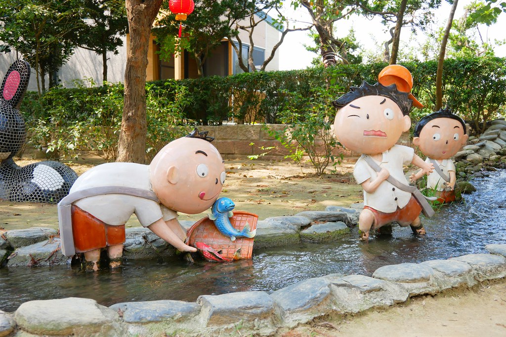 板陶窯交趾剪黏工藝園區：超療癒又童趣的親子旅遊景點~貓咪車站、沙坑、溜滑梯、手作DIY @飛天璇的口袋