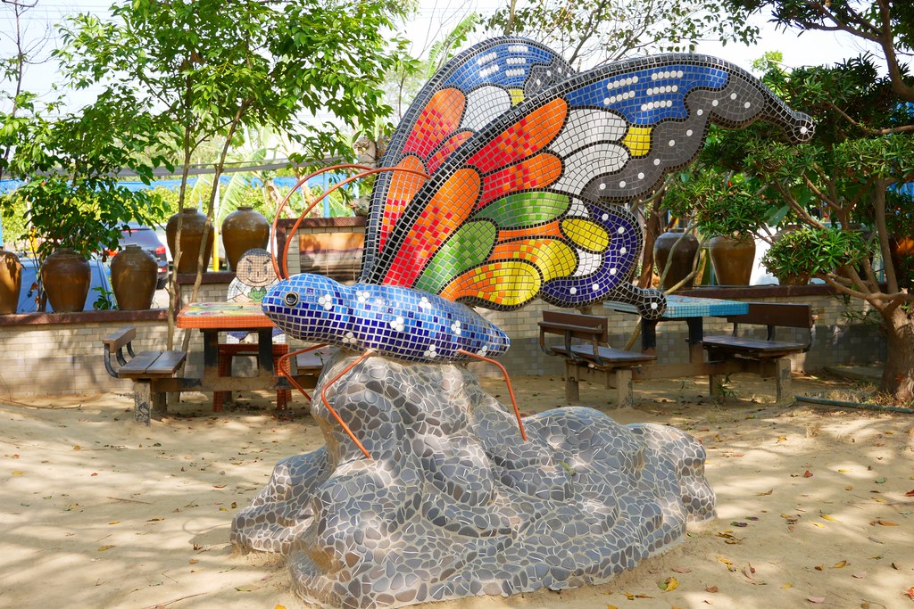 板陶窯交趾剪黏工藝園區：超療癒又童趣的親子旅遊景點~貓咪車站、沙坑、溜滑梯、手作DIY @飛天璇的口袋