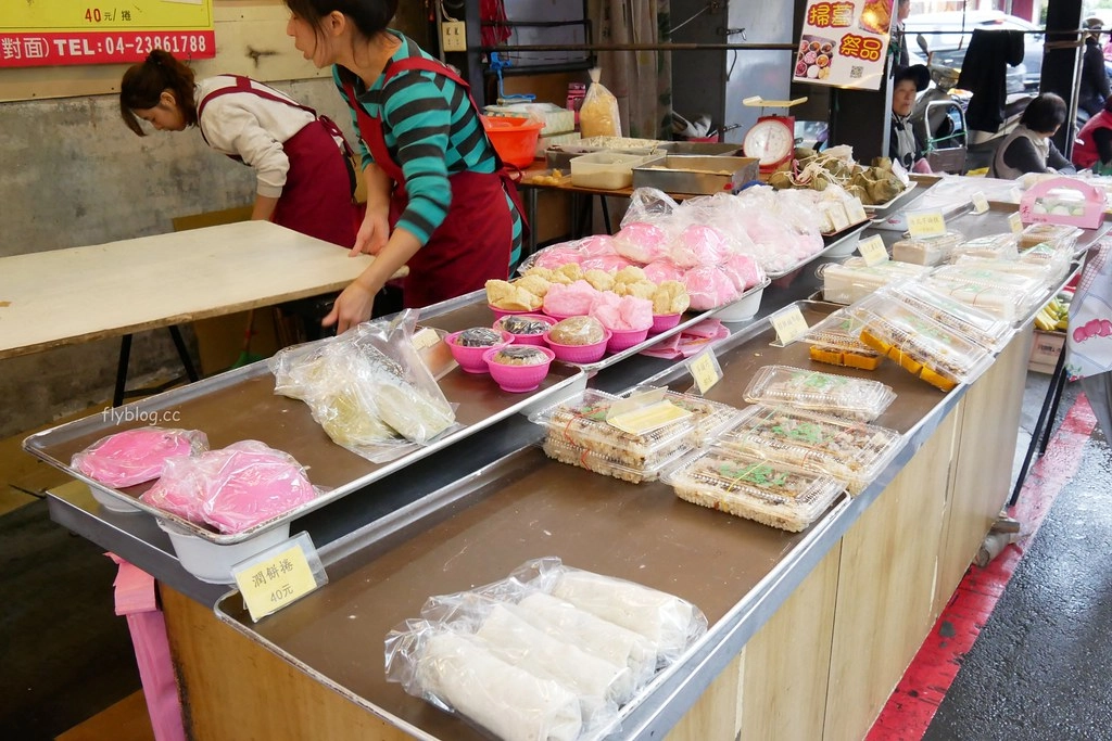 台中南屯｜米吉米食天地，南屯市場裡的古早味米食，草莓大福、草仔粿、紅龜粿、潤餅和油飯 @飛天璇的口袋