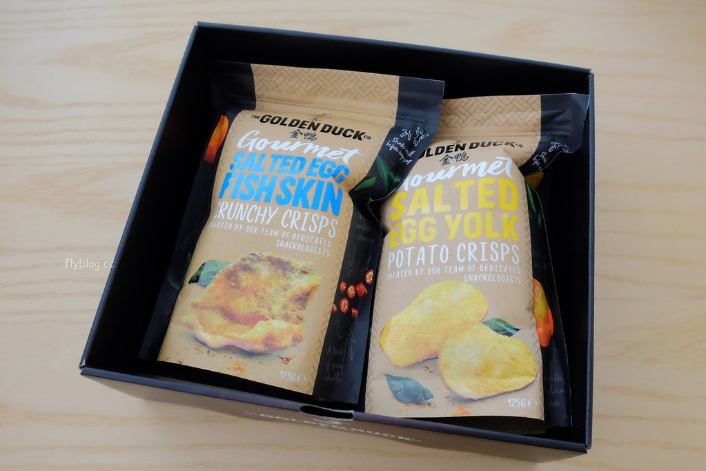 金鴨原創鹹蛋黃零食：新加坡米其林美食節指定零食 X 新加坡必買伴手禮推薦~台灣也買得到了！ @飛天璇的口袋