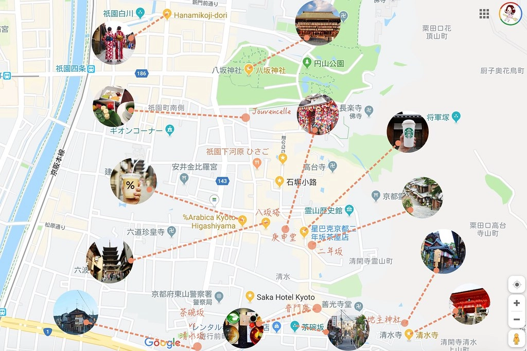 日本京都｜清水寺一日遊．茶碗坂、清水坂、二年坂、三年坂(周邊景點 X 美食推薦) @飛天璇的口袋