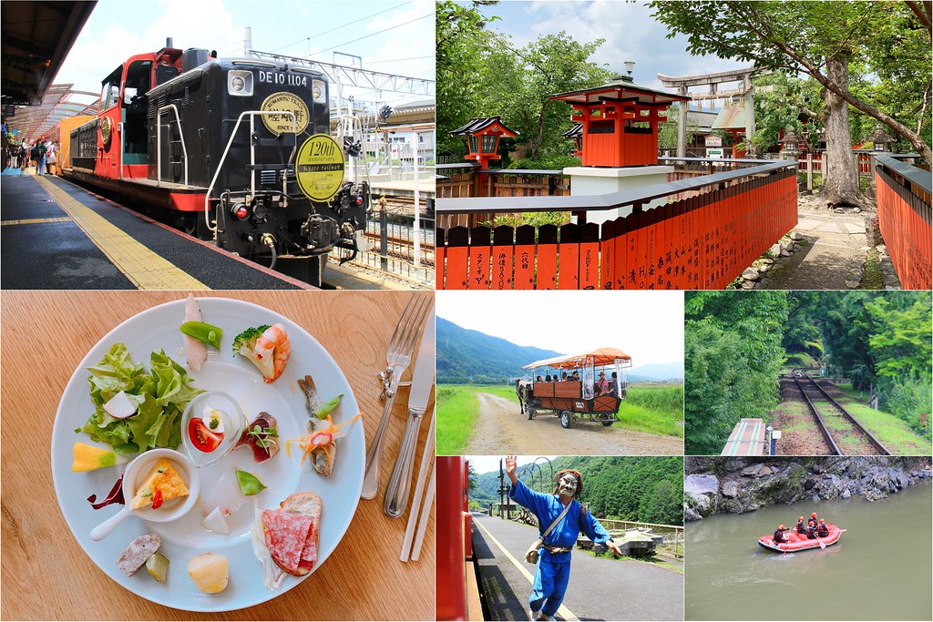 日本京都｜嵐山一日遊．搭乘嵐山小火車，京馬車 – 嵐山小火車 – 車折神社一日遊路線 @飛天璇的口袋