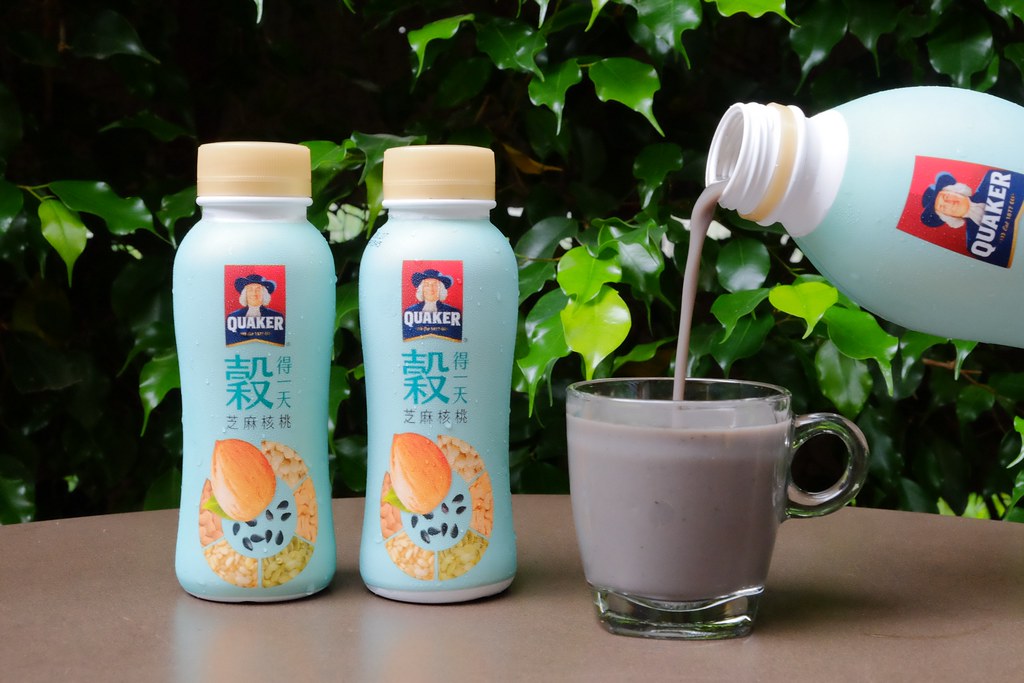 2019桂格穀得一天：紫米紅豆、芝麻核桃新上市 X 100%無添加香料和防腐劑 @飛天璇的口袋