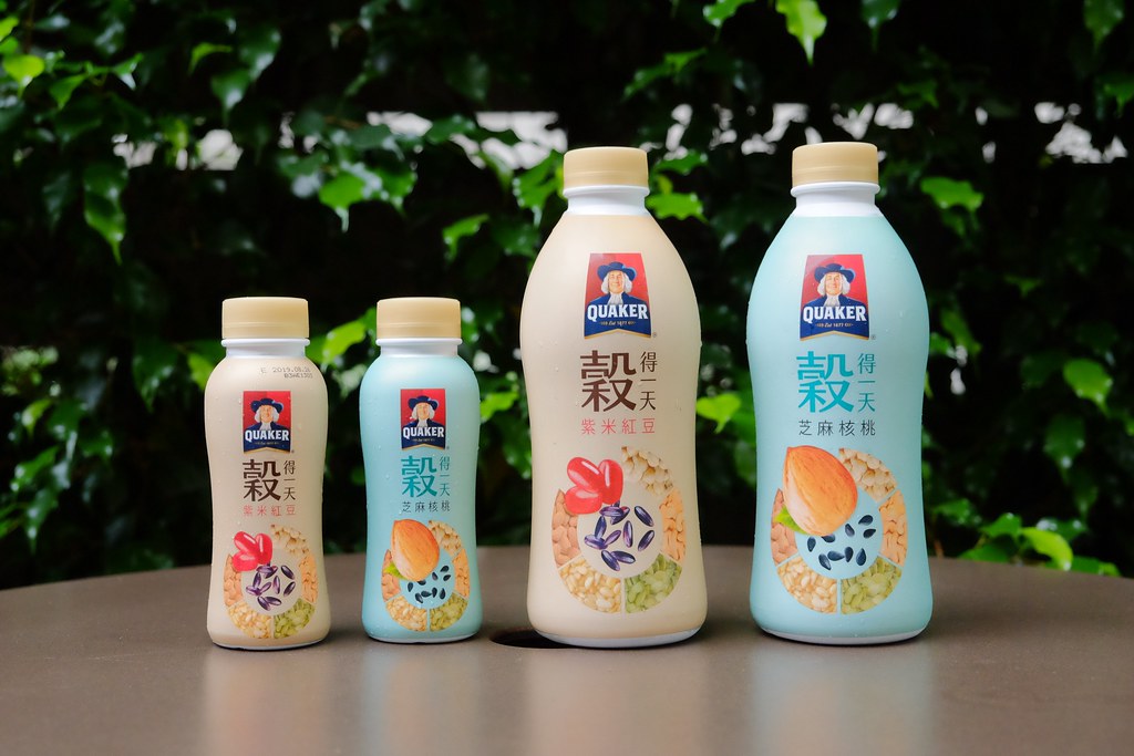 2019桂格穀得一天：紫米紅豆、芝麻核桃新上市 X 100%無添加香料和防腐劑 @飛天璇的口袋