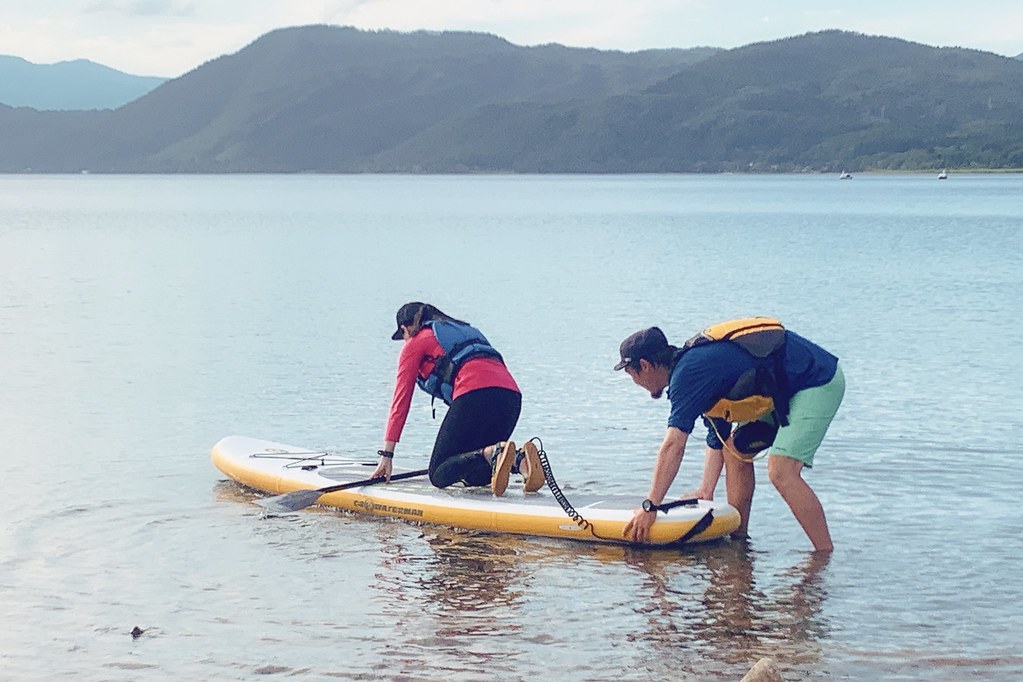 日本秋田｜田澤湖．日本最深的湖泊，最夯的SUP立槳體驗 @飛天璇的口袋