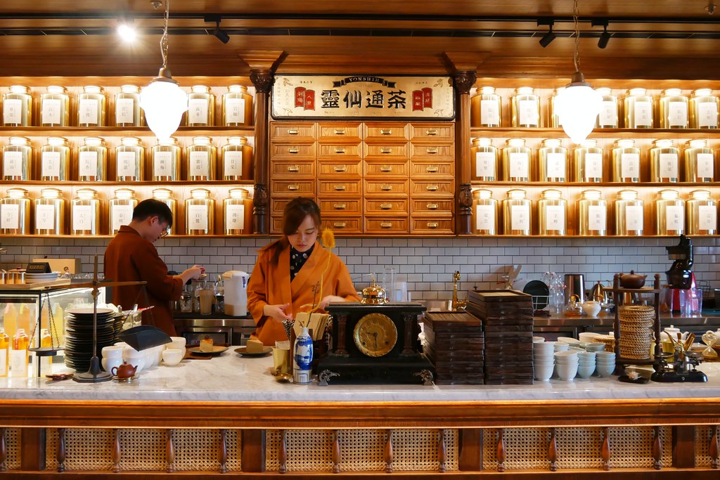 台中西區｜永心鳳茶．高雄最美台茶沙龍，充滿文藝復興建築裝潢 @飛天璇的口袋
