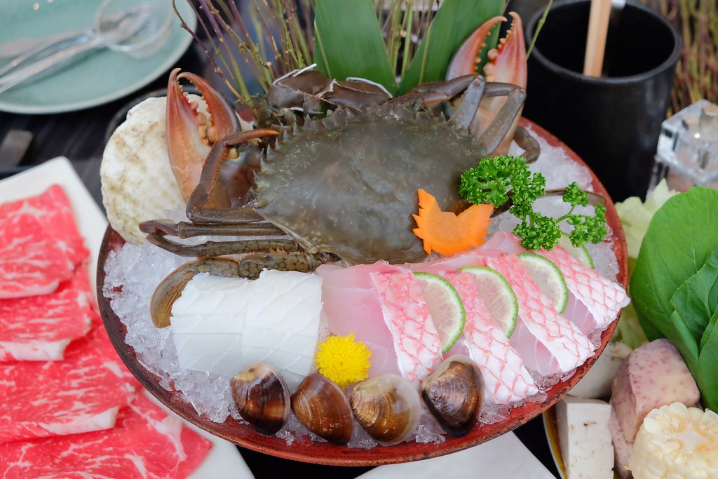 東方文華 但馬家 mini：品嚐秋蟹最好時節，正宗日式頂級涮涮鍋，大直ATT 4 Recharge百貨 @飛天璇的口袋