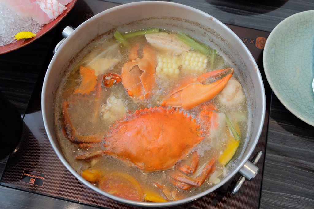 東方文華 但馬家 mini：品嚐秋蟹最好時節，正宗日式頂級涮涮鍋，大直ATT 4 Recharge百貨 @飛天璇的口袋