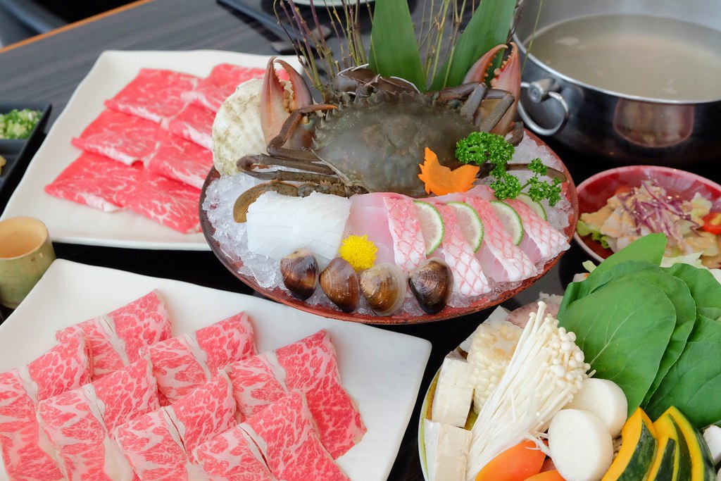 東方文華 但馬家 mini：品嚐秋蟹最好時節，正宗日式頂級涮涮鍋，大直ATT 4 Recharge百貨 @飛天璇的口袋