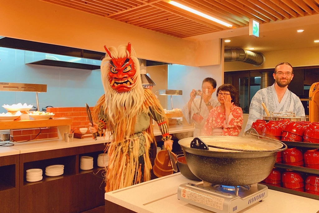 日本秋田｜田澤湖溫泉渡假村 田沢湖レイクリゾート．晚餐自助百匯松葉蟹吃到飽，位於田澤湖畔的溫泉飯店 @飛天璇的口袋