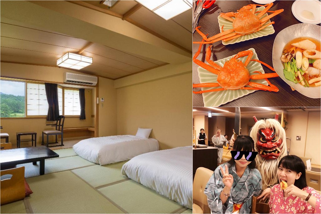 日本秋田｜田澤湖溫泉渡假村 田沢湖レイクリゾート．晚餐自助百匯松葉蟹吃到飽，位於田澤湖畔的溫泉飯店 @飛天璇的口袋