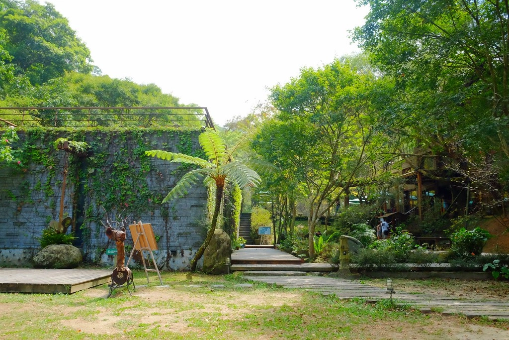 苗栗三義｜綠葉方舟，隱身於山林裡的森林系餐廳，大片草池湖畔美景超療癒 @飛天璇的口袋