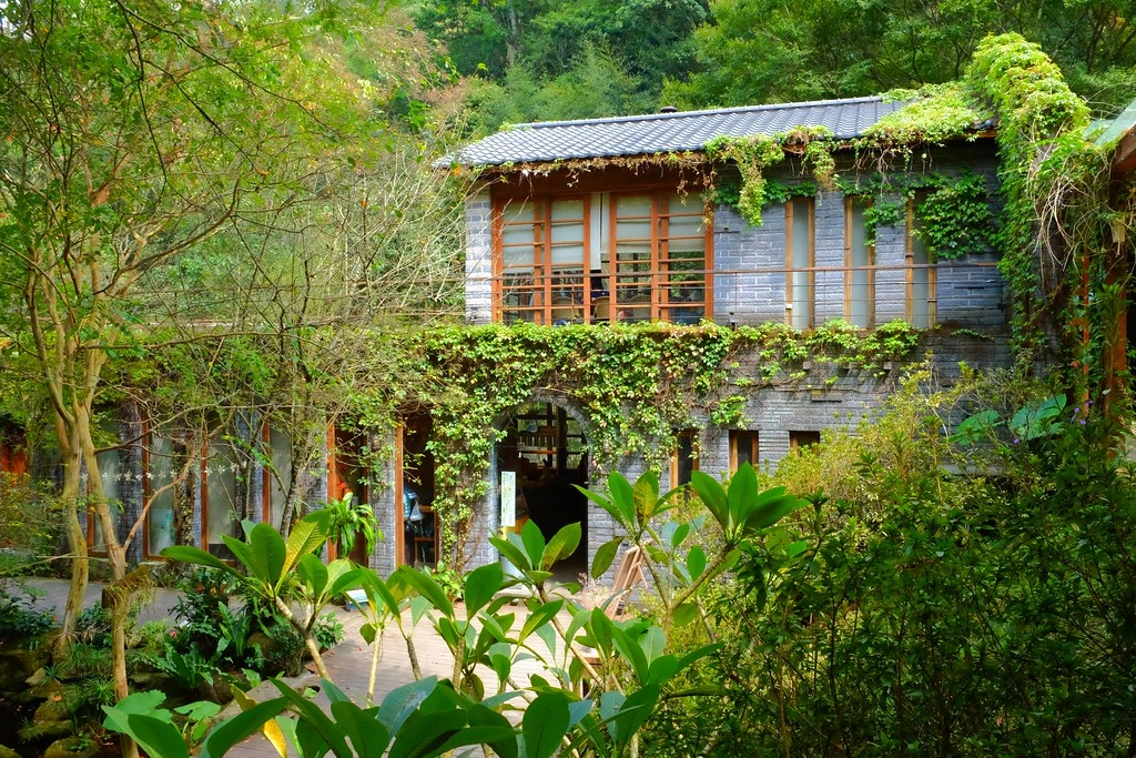 苗栗三義｜綠葉方舟，隱身於山林裡的森林系餐廳，大片草池湖畔美景超療癒 @飛天璇的口袋