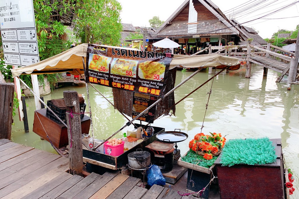 泰國芭達雅｜四方水上市場 Pattaya Floating Market，超過100個攤位，還有定期的活動演出 @飛天璇的口袋
