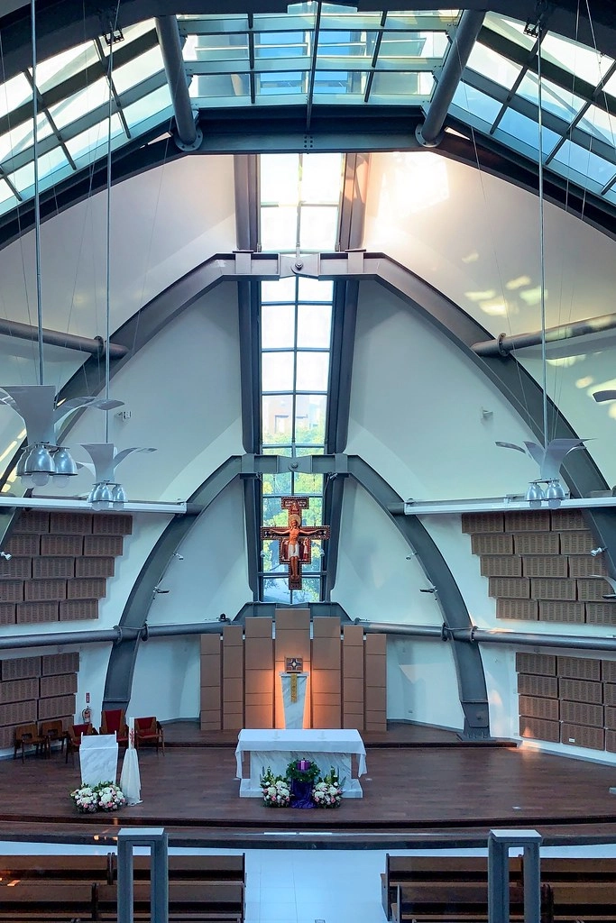 靜宜大學新地標！！主顧聖母堂：花費9仟萬打造的教堂，台中IG熱門打卡新景點 @飛天璇的口袋