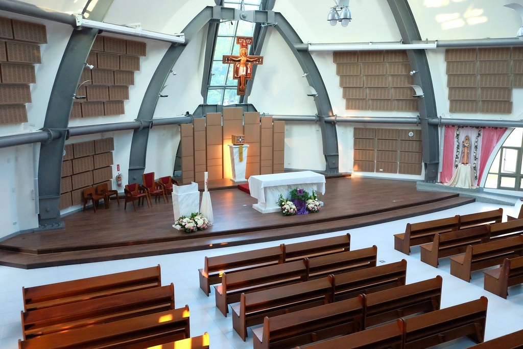 靜宜大學新地標！！主顧聖母堂：花費9仟萬打造的教堂，台中IG熱門打卡新景點 @飛天璇的口袋