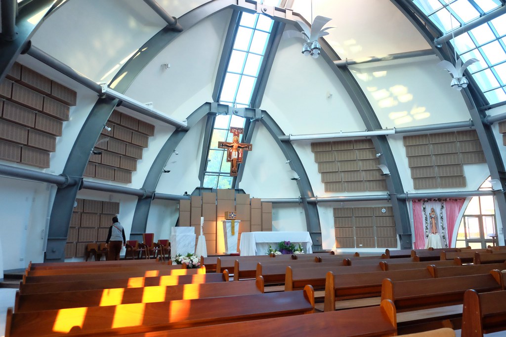 靜宜大學新地標！！主顧聖母堂：花費9仟萬打造的教堂，台中IG熱門打卡新景點 @飛天璇的口袋