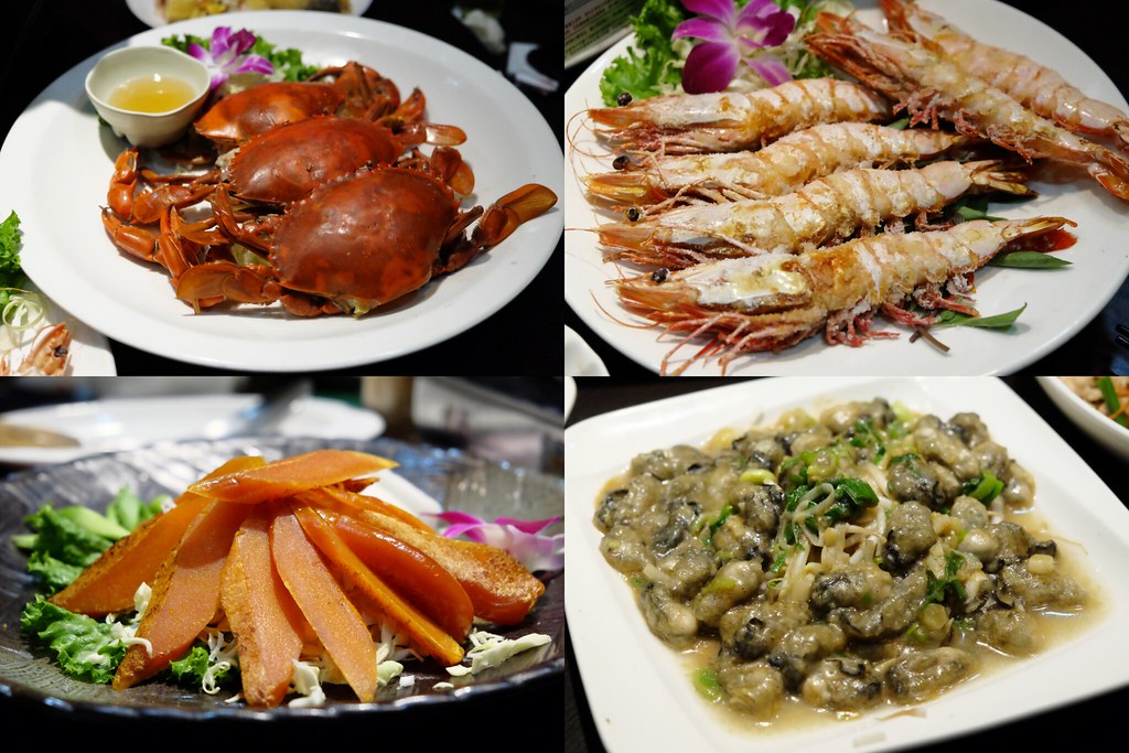 嘉義西區｜蚵庄海產餐廳：生猛海鮮料理上桌，當季時令美味佳餚，嘉義合菜宴客的好地方 @飛天璇的口袋