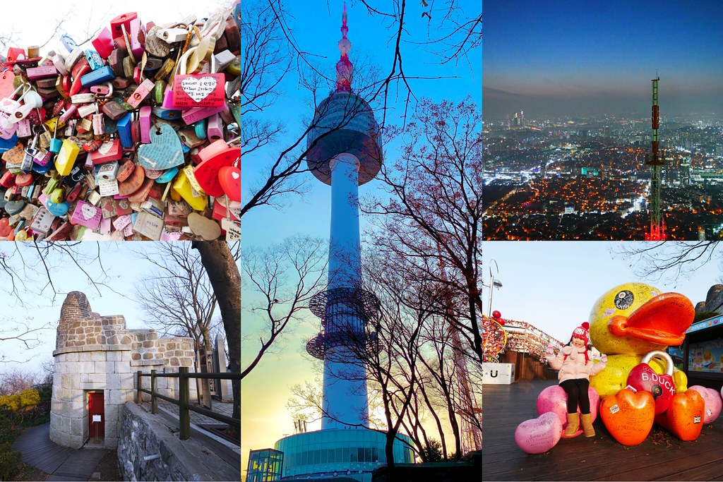 韓國首爾｜南山N首爾塔｜重回韓劇經典場景，南山塔交通方式和南山塔購票方式 @飛天璇的口袋