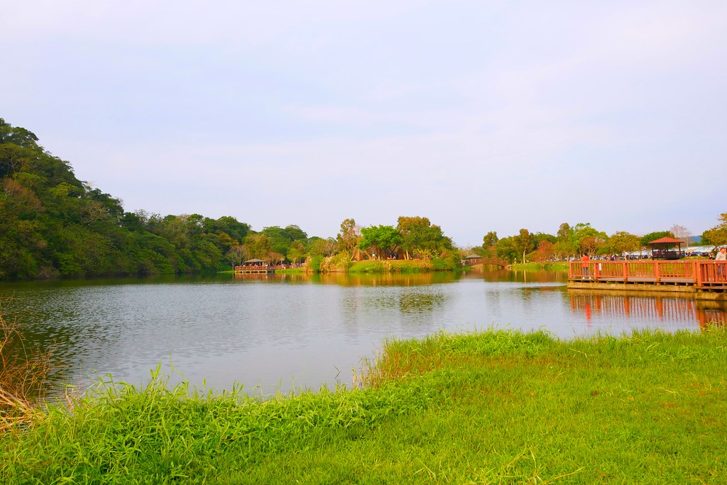 三坑自然生態公園｜假日佔地3.8公頃的生態公園，生態湖泊、大片草坪，親子踏青的好地方 @飛天璇的口袋