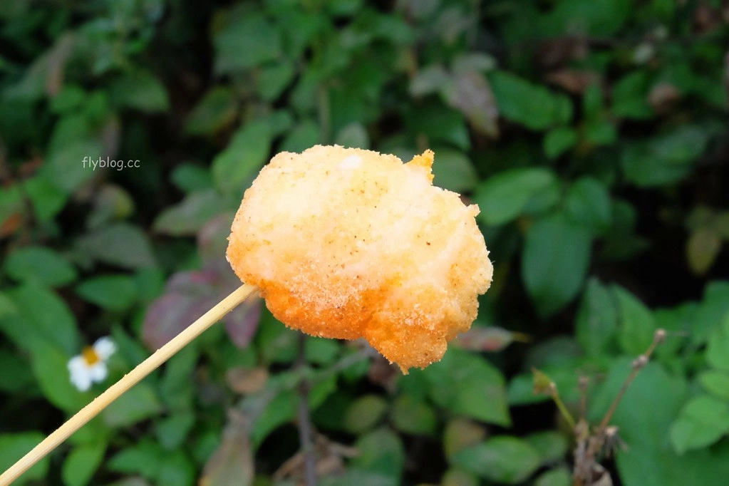 台中沙鹿｜沙鹿麻糬燒創始店．現點現做燒麻糬6種口味，地瓜球也很好吃 @飛天璇的口袋