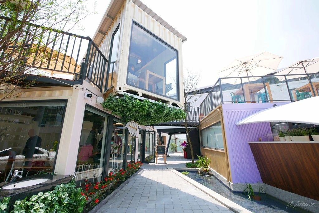 【台中北屯】好喔，台中大坑貨櫃屋景觀餐廳，享受戶外野餐的輕鬆氛圍 @飛天璇的口袋