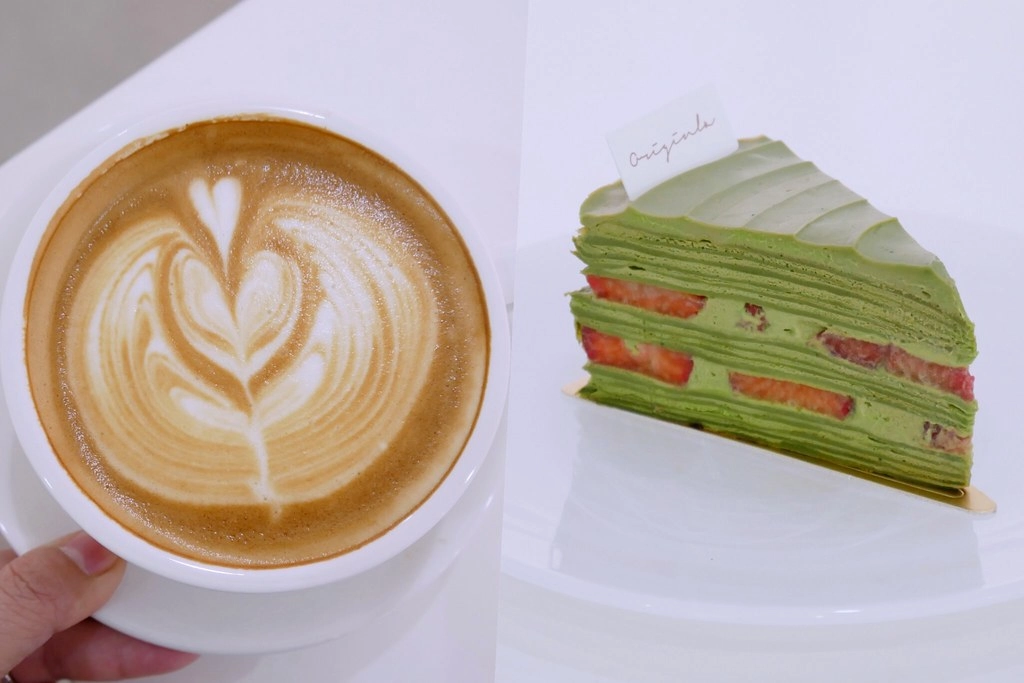 蒔初甜點｜漂亮純白落地窗建築，草莓塔、戚風蛋糕和千層蛋糕都很不錯 @飛天璇的口袋