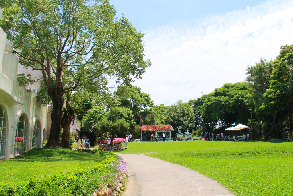 苗栗卓蘭｜花露農場，浪漫繡球花盛開，卓蘭景觀下午茶餐廳，苗栗一日遊景點推薦 @飛天璇的口袋