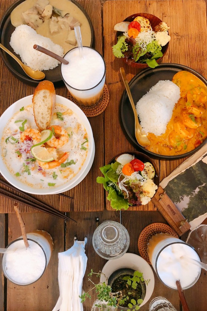 台中南屯｜山色 Shāns&egrave;．隱身於台中黎明新村裡，充滿文青風的泰式咖哩店 @飛天璇的口袋