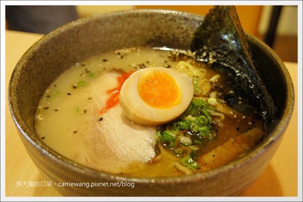 【台中日式拉麵】一騎拉麵@台中店。來自北海道札幌的人氣拉麵店 @飛天璇的口袋