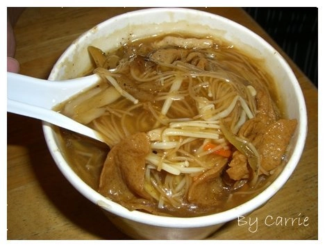 【台中逢甲夜市】一心素食．臭豆腐&麵線 @飛天璇的口袋