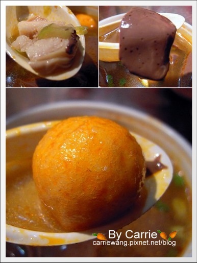 【台南花園夜市】必吃小吃美食。爸沙印度拉茶+二師兄滷味+陳記港式魚蛋+阿美芭樂+紅妃炒香腸大腸+新加坡邋撒麵+麻油雞麵線 @飛天璇的口袋