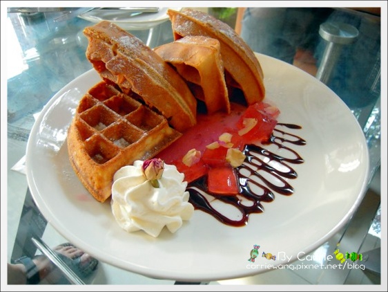 【台中下午茶】米咖啡 Rice Caffe．有好吃的鬆餅哦！ @飛天璇的口袋