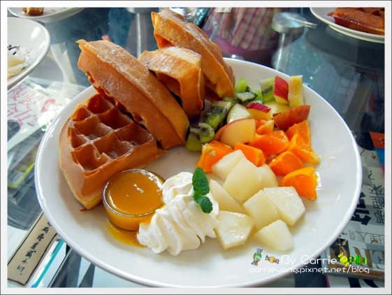 【台中下午茶】米咖啡 Rice Caffe．有好吃的鬆餅哦！ @飛天璇的口袋