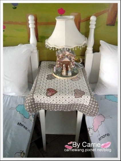 【花蓮吉安】花蓮羊兒煙囪民宿~小木屋藍羊羊四人房 x 羊兒煙囪民宿早餐 @飛天璇的口袋