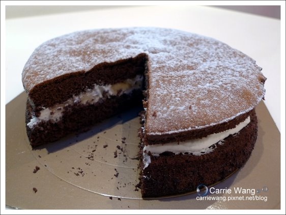 【台南團購美食】BANANA手作烘培。香蕉巧克力蛋糕(康熙來了推薦) @飛天璇的口袋