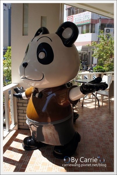 【台中早午餐】胖達咖啡輕食館。熊貓陪你共度開心的早晨 @飛天璇的口袋