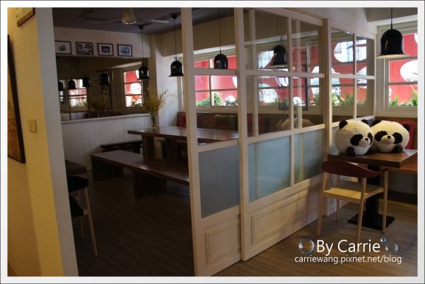 【台中早午餐】胖達咖啡輕食館。熊貓陪你共度開心的早晨 @飛天璇的口袋