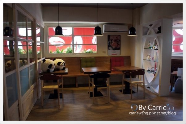 【台中早午餐】胖達咖啡輕食館。熊貓陪你共度開心的早晨 @飛天璇的口袋