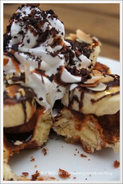 【台中蛋糕甜點】維特比利時鬆餅專賣 Witte Waffle Store。一中街小吃美食推薦 @飛天璇的口袋