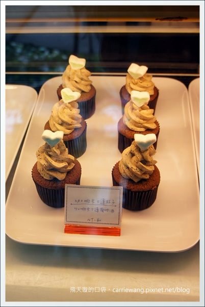 【台中下午茶】Minazuki 水無月博館店。Cookie Monster的杯子蛋糕你吃過嗎？(已歇業) @飛天璇的口袋