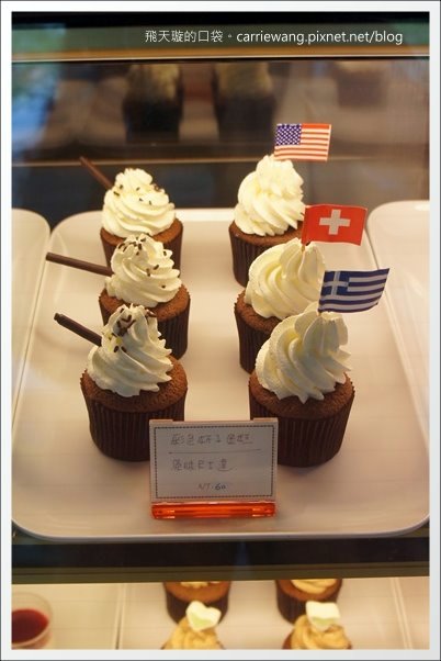 【台中下午茶】Minazuki 水無月博館店。Cookie Monster的杯子蛋糕你吃過嗎？(已歇業) @飛天璇的口袋