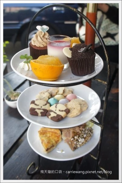 【台中下午茶】Minazuki 水無月。英式三層下午茶+台灣好茶=意外和諧的味蕾衝擊饗宴！(已歇業) @飛天璇的口袋